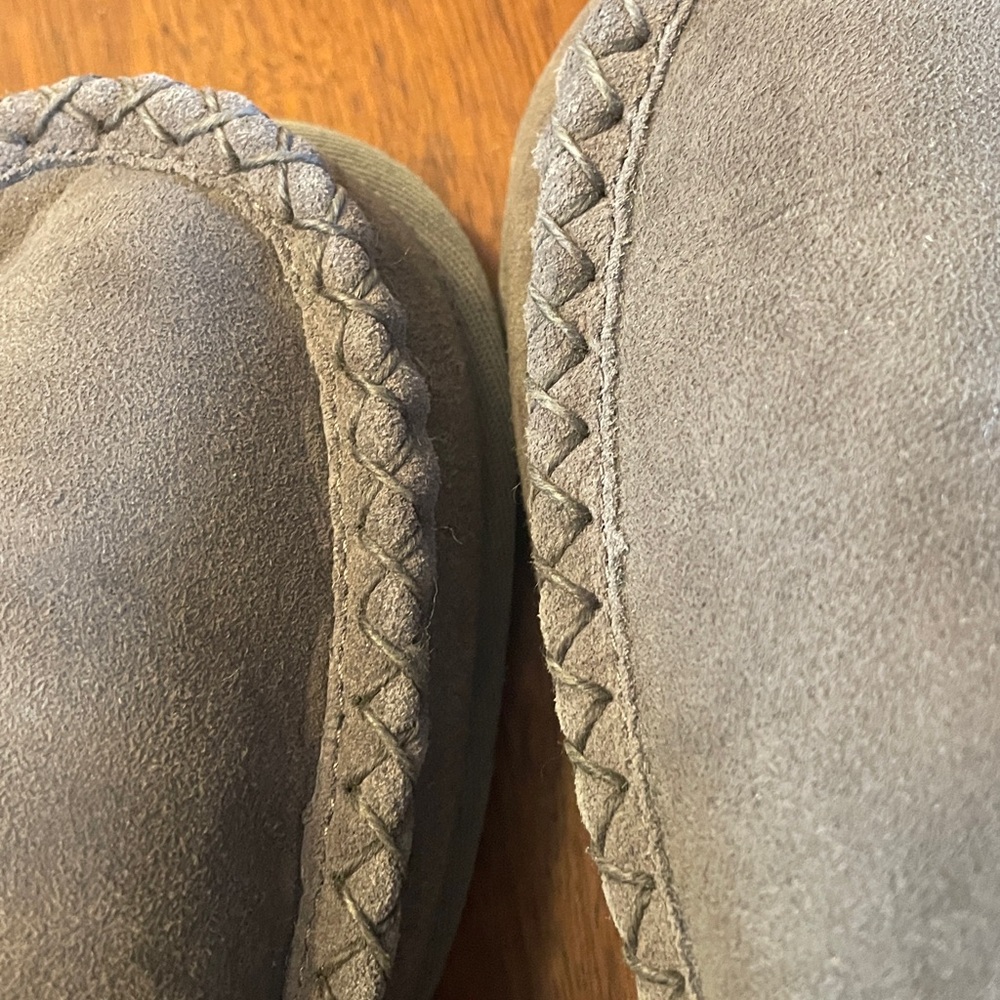 NEW! Manitoban Mukluks sz 41 Men’s Cabin Clog (W 10/M 8) Australian sheepskin - Picture 6 of 17
